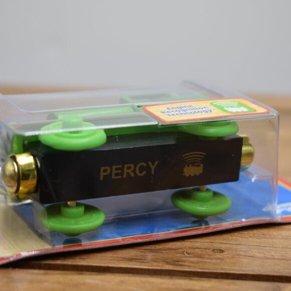 Talking Percy Engine Recognition Technology Thomas & Friends Wooden Railway New - Picture 9 of 11